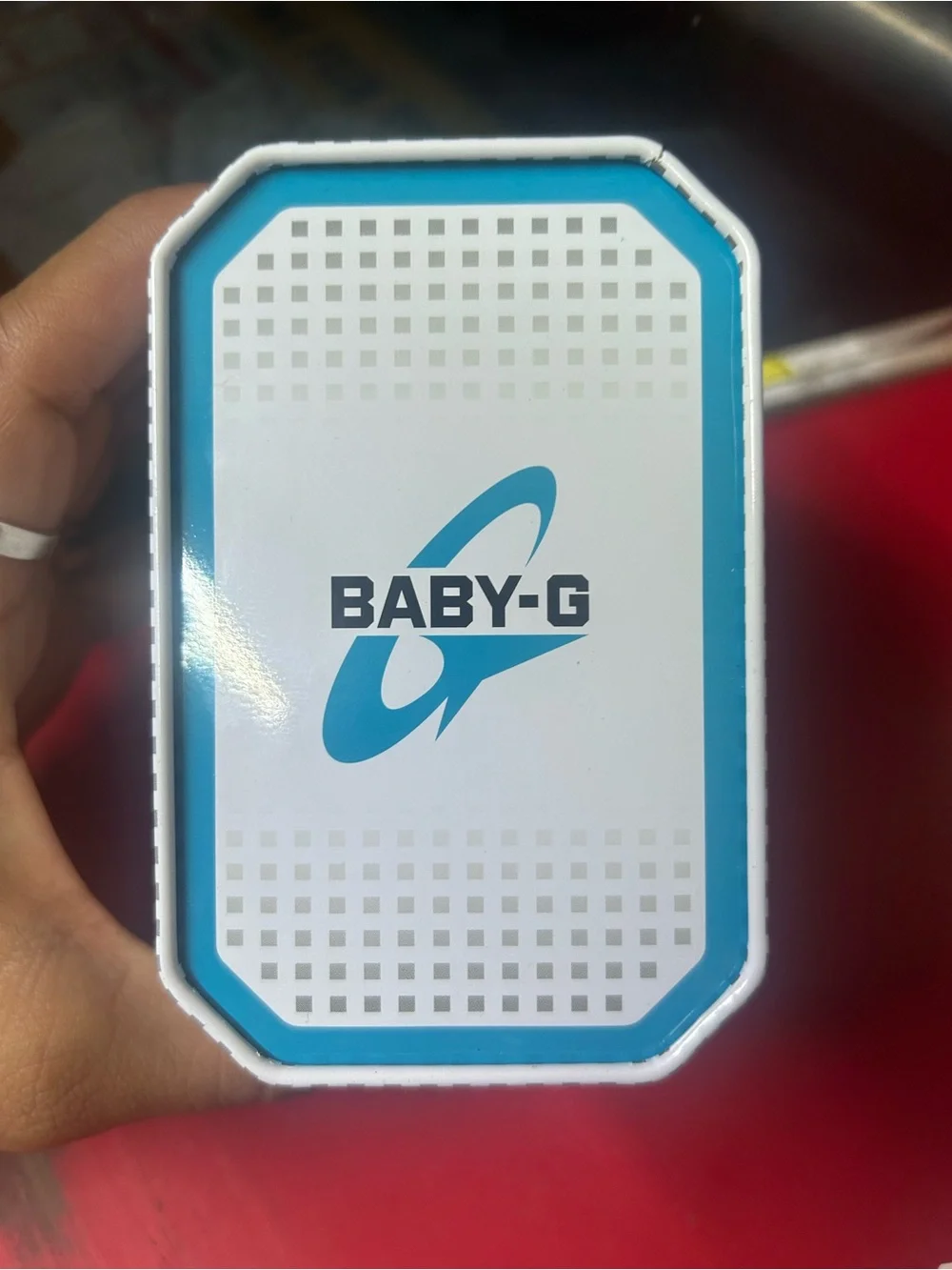 Casio Baby-G Clear Translucent Digital Watch - Clear